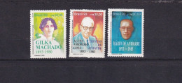 SA06 Brazil 1993 Book Day 100th Anniv Of The Birth Of Writers Mint Stamps - Unused Stamps