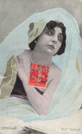 FANTAISIES - Une Femme Avec Une Voile - Colorisé - Carte Postale Ancienne - Femmes