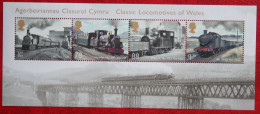 Classic Locomotives Zug Train (Mi 3570-3573 Block 87) 2014 POSTFRIS MNH ** ENGLAND GRANDE-BRETAGNE GB GREAT BRITAIN - Unused Stamps