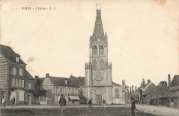 FRANCE - Tôtes - L'église - Animé - Carte Postale Ancienne - Totes