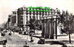 R413144 London. Marble Arch And Oxford Street. R. D. Freeman. RP. 1956 - Autres & Non Classés