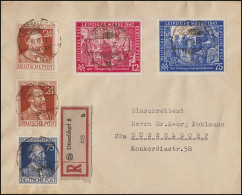 Gemeinschaft 963-964 Stephan Mit 965-966 Messe Auf R-Brief DÜSSELDORF 10.10.1947 - Other & Unclassified