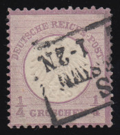 1 Brustschild 1/4 Groschen, Gestempelt - Used Stamps