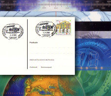 PSo 59/01-05 Jahrtausendwende, Set Mit SSt Essen Zeppelin 1. Postabwurf 5.9.1999 - Postkarten - Ungebraucht