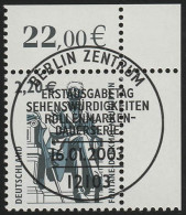 2307 SWK 2,20 Euro Ecke Or ESST Berlin - Oblitérés