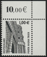 2301 SWK 1,00 Euro Ecke Or ** Postfrisch - Unused Stamps