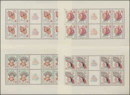 Tschechoslowakei 2387-2390 Kleinbogen-Satz II Zur Ausstellung PRAGA 1978 ** MNH - Autres & Non Classés