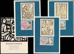 1017-1019 Widerstandsgruppe Schulze-Boysen - Harnack - Kuckhoff Auf 3 MK 1964 - Maximum Cards