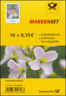 FB 82 Blume Wiesenschaumkraut 15 Cent, Folienblatt Mit 10x 3431, Postfrisch ** - 2011-2020