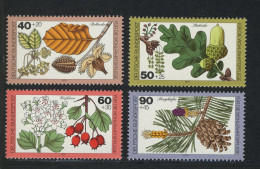 1024-1027 Wofa Bäume 1979, Satz ** - Unused Stamps