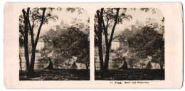 Stereo-Fotografie NPG, Berlin, Ansicht Prag, Blick Auf Die Stadt Vom Hradschin  - Photos Stéréoscopiques