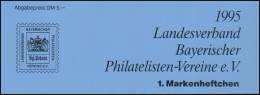 1. Markenheftchen Landesverband Bayerischer Philatelisten-Vereine E.V. 1995 ** - Giornata Del Francobollo