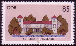 3034 Schlösser 85 Pf 1986 ** - Ungebraucht