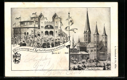 AK Bonn, Erinnerung A. D. Katholikenversammlung, Münsterkirche  - Other & Unclassified