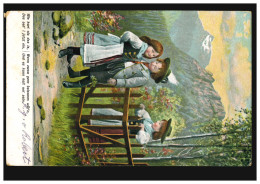 Schweiz Kinder-AK Eine Frühe Harte Entscheidung ... AMBULANT Nr. 21 - 17.5.1909 - Costumi