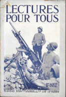 Revue Hachette Bimensuelle 1ère Guerre Mondiale - Lectures Pour Tous Du 1er Août 1916 - 1900 - 1949