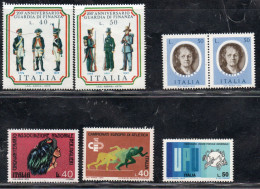 Italia 1974/76 Lotto 19 Valori (vedi Descrizione) - 1971-80: Mint/hinged