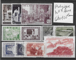 Lot  Timbres De Belgique N** Luxe - Colecciones