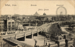 CPA Wien 2 Leopoldstadt, Prater, Rotunde, Zirkus Busch, Riesenrad - Sonstige & Ohne Zuordnung