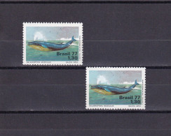 SA06 Brazil 1977 Fauna Preservation-Whale Mint Stamps - Ungebraucht