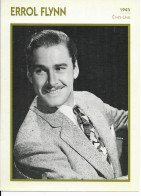 AUTRES COLLECTIONS CINEMA FILMOGRAPHIE PHOTO FICHE ERROL FLYNN ETATS-UNIS 1945 - Photos