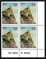 1991 - San Marino PA 158 Natale - Quartina   ++++++ - Unused Stamps