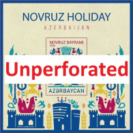 Azerbaijan Stamps 2024 Novruz Holiday MNH Azerpost Souvenir Sheet Unperforated / İmperforated - Azerbaiján