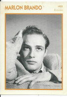 AUTRES COLLECTIONS CINEMA FILMOGRAPHIE PHOTO FICHE MARLON BRANDO ETATS-UNIS 1955 - Photos