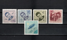 Bulgaria 1965 Space, Voshod 1, Set Of 5 MNH - Europe