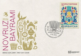 Azerbaijan Stamps 2024 Novruz Holiday MNH Azerpost FDC First Day Cover - Aserbaidschan