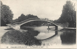 51 - CHALONS SUR MARNE - LA PASSERELLE DU JARD - Châlons-sur-Marne