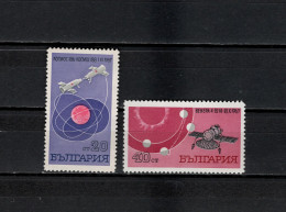 Bulgaria 1967 Space Successes Set Of 2 MNH - Europe