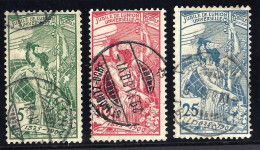 SUISSE SCHWEIZ 1900 - Y&T N° 86 à 88 - OBLITÉRÉS - Gebraucht