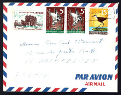 LETTRE DU SÉNÉGAL - THÈME OISEAUX - Sénégal (1960-...)