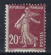 FRANCE Ca.1907: Le Y&T 139 Neuf* - 1906-38 Semeuse Camée