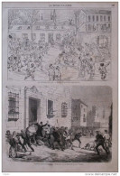 Tentative Carliste En Catalogne à Cataluyud Sous La Direction Du Curé Paulino -  Page Original 1870 - Documents Historiques