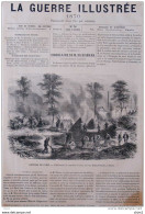 Défense De Paris - Fabrication Du Charbon De Bois à Passy - Page Original - 1870 - Documents Historiques