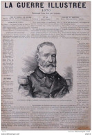 Le Général Clément Thomas, Commandant Supérieur Des Gardes Nationales De La Seine - Page Original - 1870 - Documents Historiques