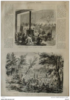 Dégagement Des Fortifications De Paris, Le Long Du Bois Du Boulogne - Page Original 1870 - Historical Documents