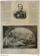 Le Général De Roon, Ministre De La Guerre En Prusse - Coblentz Et Ehrenbreistein - Page Original 1870 - Historical Documents
