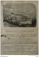 Suisse, La Ville De Wyl Dans Le Canton Saint-Gall - Wyl Im Kanton Sankt Gallen -  Page Original 1870 - Historische Dokumente