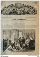 Le Complot - Découverte Des Bombes Chez L'ébéniste Roussel -  Page Original 1870 - Historical Documents
