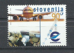 SLOVENIA  YVERT  199    MNH  ** - Vliegtuigen