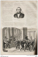 Manifestation Des étudiants En Médecine Au Cours De M. Tardieu - M. Ambroise Tardieu -  Page Original 1870 - Documentos Históricos