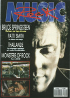 Magazine Music Rock N° 20  PATTI SMITH MONSTERS OF ROCK 1988 TRACY CHAPMAN BILLY IDOL Bruce Springsteen Complet - Sonstige & Ohne Zuordnung