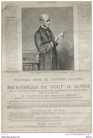 Le Comte Benedetti, Ex-ambassadeur à Berlin - Page Original 1870 - Historische Dokumente