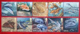 Edible Fish Strips Vis Poisson (Mi 3611-3620) 2014 POSTFRIS MNH ** ENGLAND GRANDE-BRETAGNE GB GREAT BRITAIN - Unused Stamps