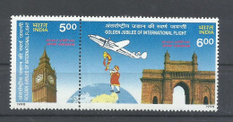 INDIA  YVERT  1395/96   MNH  ** - Airplanes