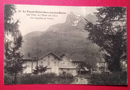 74 -LE FAYET -SAINT-GERVAIS  LE VILLAGE ET HOTEL DES ALPES - Saint-Gervais-les-Bains