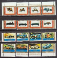 TIMBRES AJMAN LOT DE 16 " VOITURES ANCIENNES ET MODERNES " RENAULT R8 (853)_Ti385 - Altri - Asia